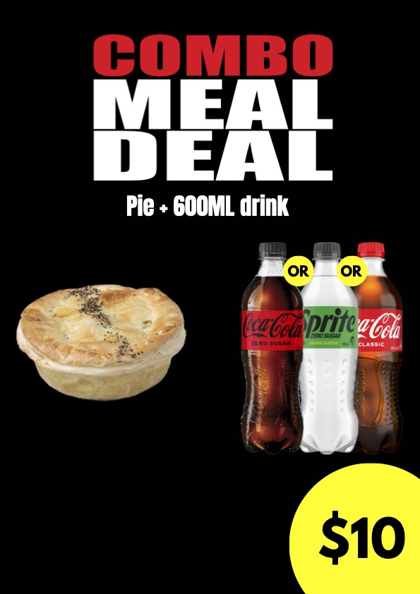 pie and drink combo
